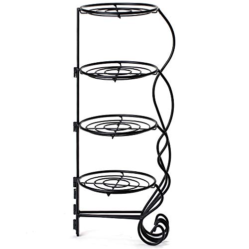 image for Worth Garden Luxury 4-Tier Upgraded Heavy Duty Plant Stand & Flower Po