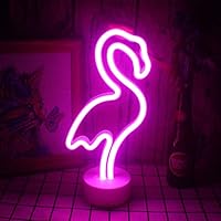 Verde Cactus Neon Segno Luce, Con Supporto Base