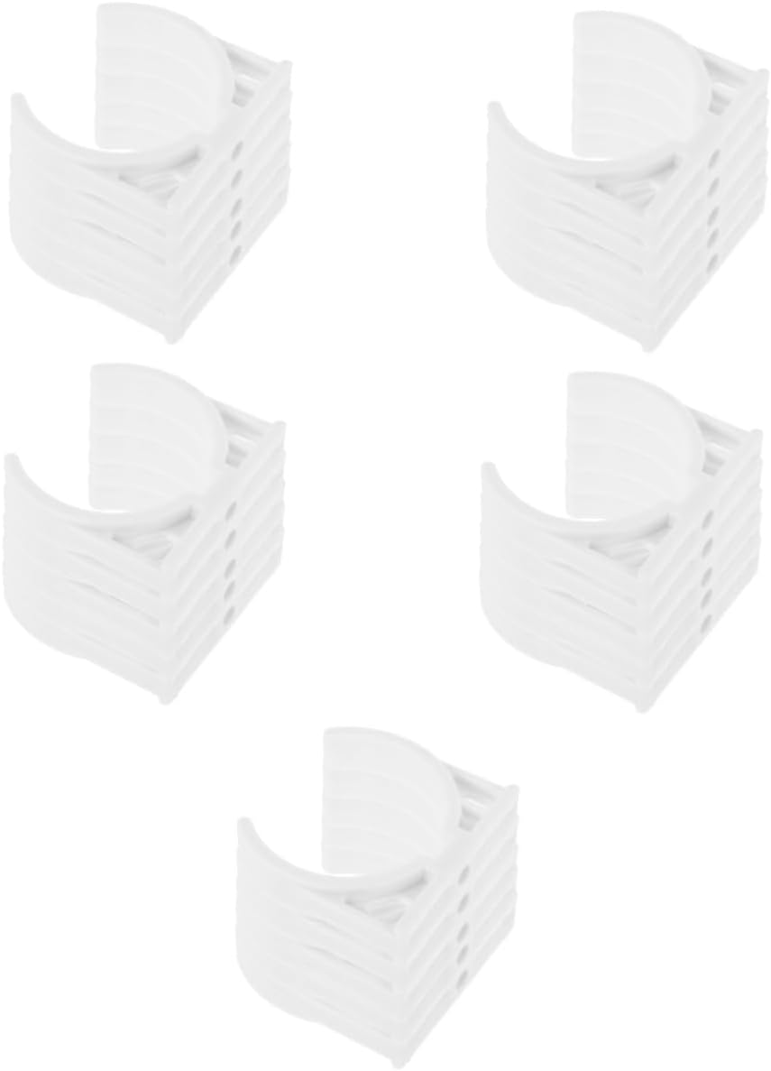 Uonlytech 25pcs Water Purifier Accessories Small Membrane Housing Clips Replacement Water Filter Clips