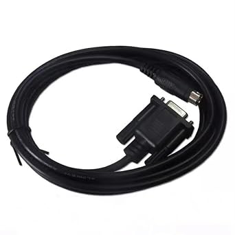 OP-FC-CAB0 for OP320, OP320-A, OP320-A-S, etc. Text Display Connects to The FC Series PLC Communication Cable Black 3 m.