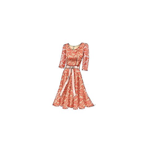 Patron de couture Vogue Patterns V8766 robe petite taille AA 34 38 40 ajustable - 8