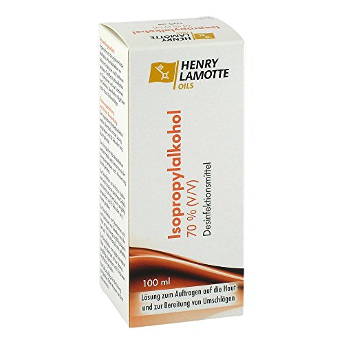 ISOPROPYLALKOHOL 70% V/V Henry Lamotte 100 ml