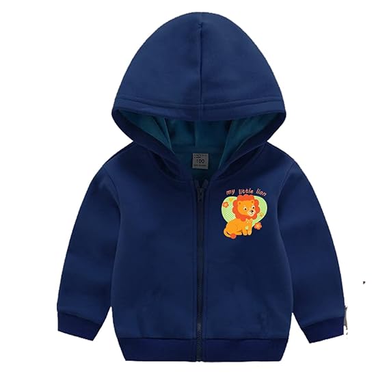 KIDDY STAR Full Sleeve Hoodies & Sweatshirts for Baby Boys and Girls, Pack of 1 BH-030