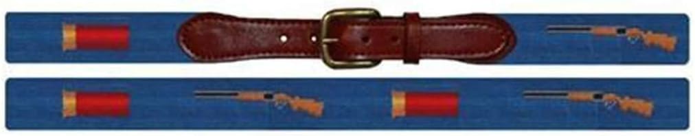 Shotgun and Shell Needlepoint Belt by Smathers & Branson - Image 3