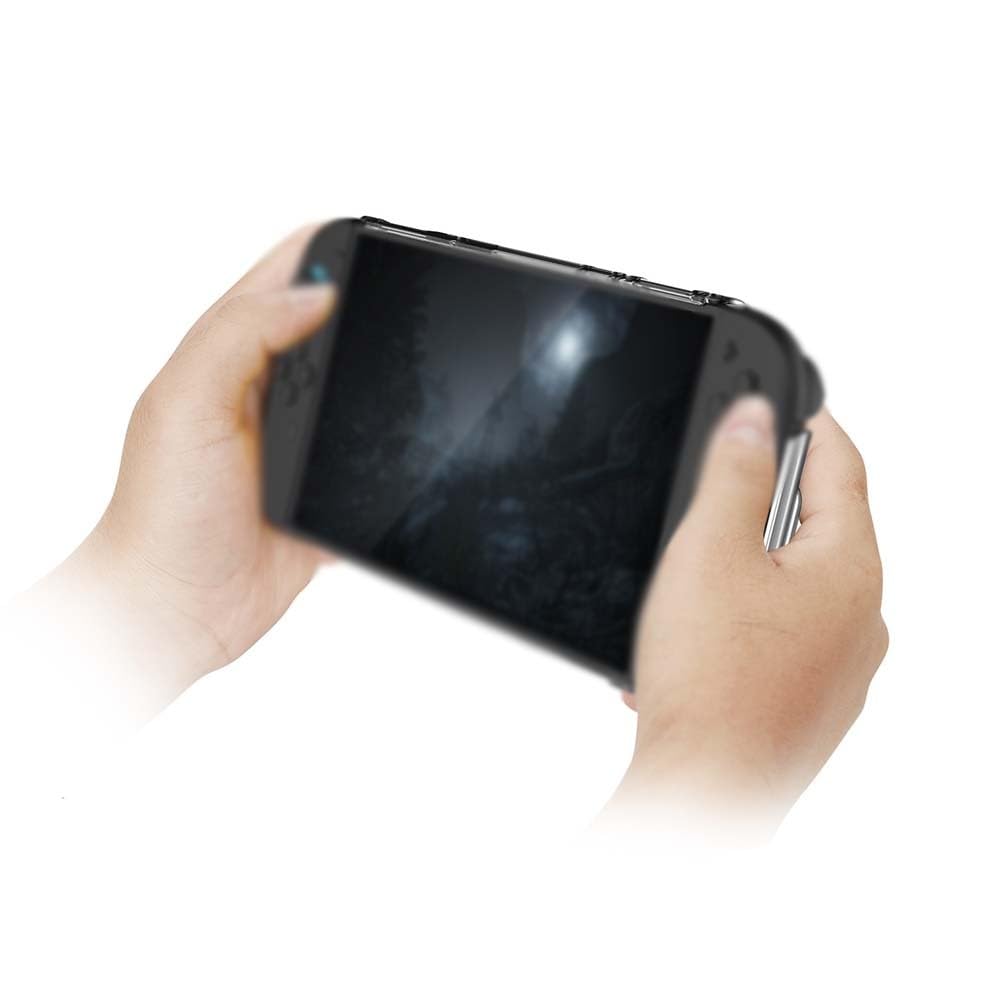 Custodia protettiva per Nintendo Switch 2, custodia trasparente in PC con spazio per carte di gioco, design compatto, 28,3 x 12,6 x 3,1 cm
