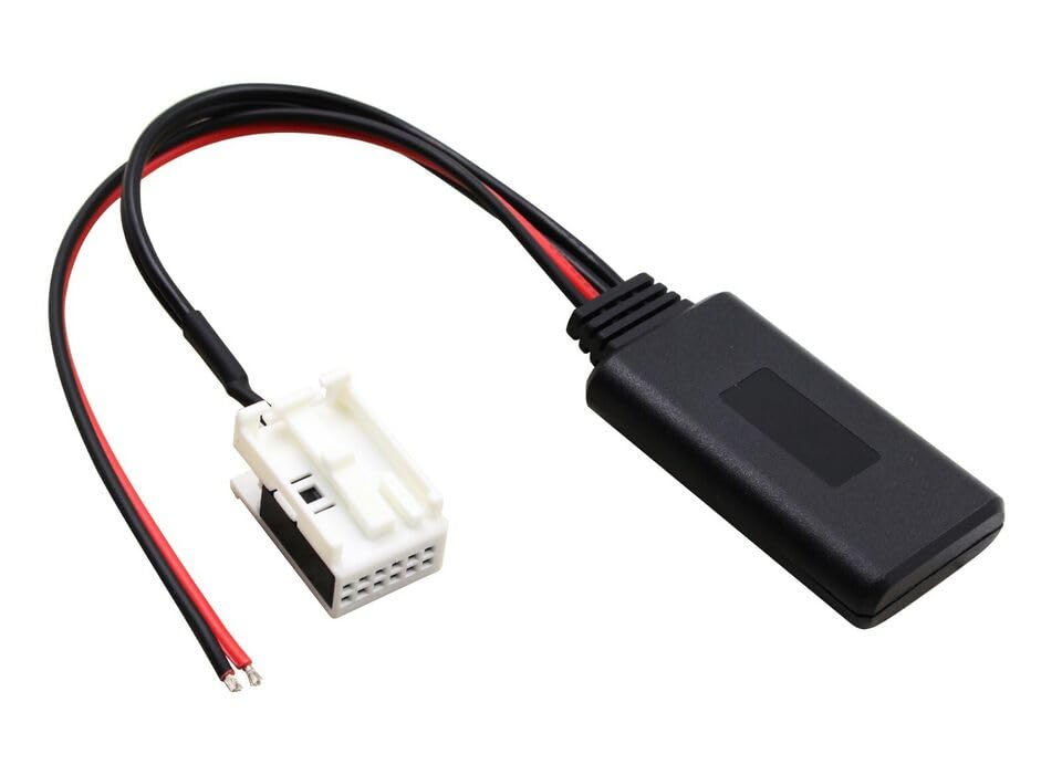 dreeong Bluetooth Adapter Aux Cable showing the multi-pin connector