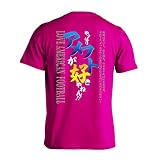 [アートワークスコウベ] アメフト Tシャツ 半袖 練習着 ドライ やっぱりアメフトが好きやねん ユニセックス L トロピカルピンク