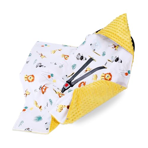 Coperta Sacco Ovetto Per Neonato 90x90 Cm - Per Passeggino E Seggiolino Auto, Lavabile, 0-6 Mesi