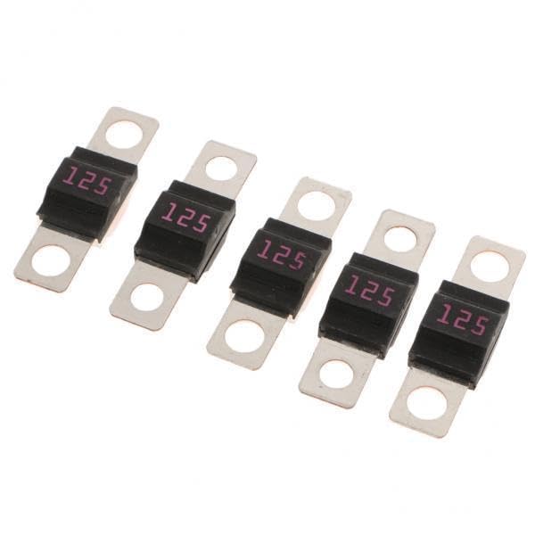 THE STYLE SUTRA 3xFlat Metal Fuse Slow Bolt Fuses Car Audio Power High Current Fuses 32V 125A | Parts & Accessories | Car Electronics | Installation Products-image-7