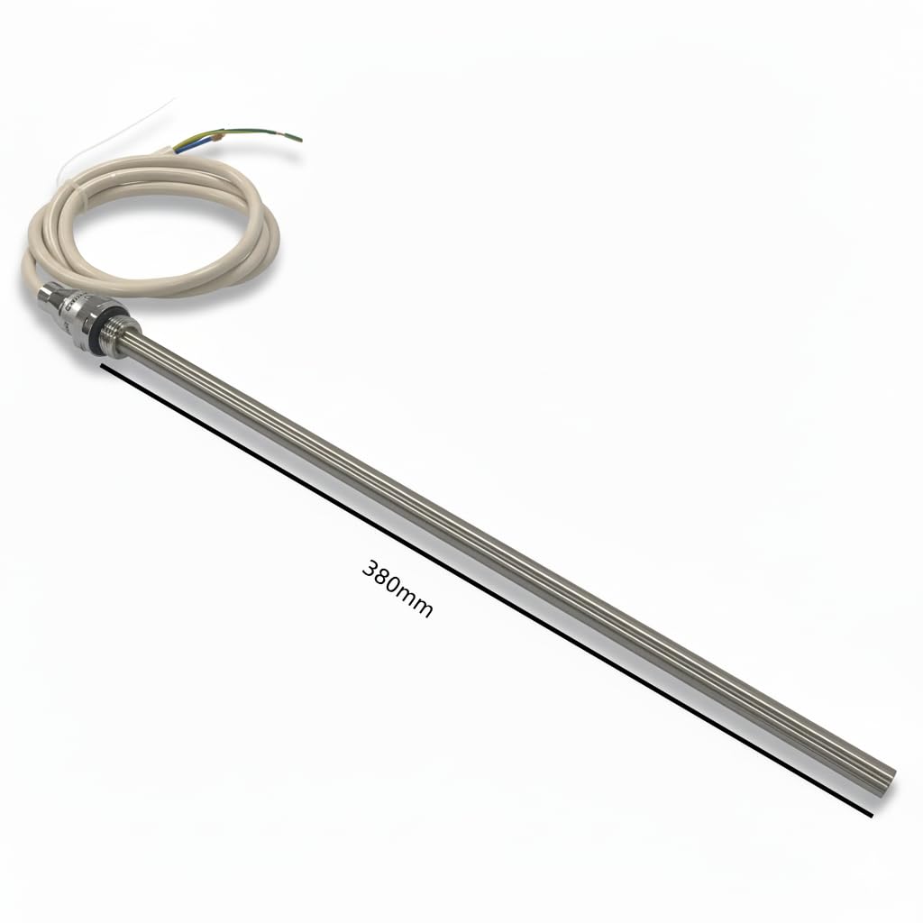 300 W Element Chrom für beheizte Handtuchhalter und Heizkörper Badezimmer 1 m langes Kabel