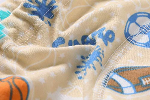 Skhls Töpfchen Trainingshose Trainerhosen Töpfchentraining Trainingshose Trainingsunterhosen für Baby Jungen 8 Stück, 4 Jahre