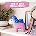 DOODLE HOG Unicorn Squishy Paint Set for Kids Ages 8-12, Unicorn Gifts for Girls 8-10, Arts and Crafts for Kids, Paint Your Own Squishies Kit