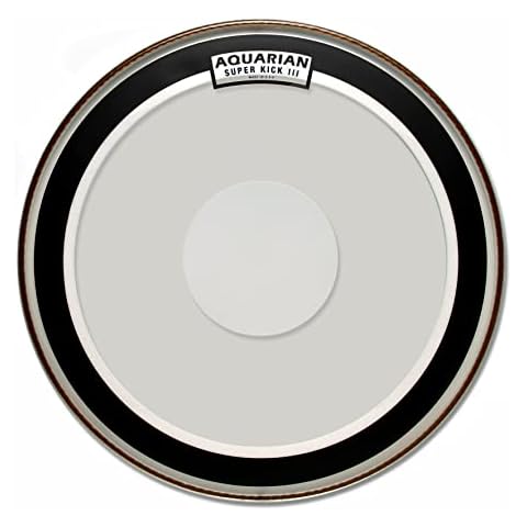 Aquarian Super Kick-III Bass Drum Head Cover