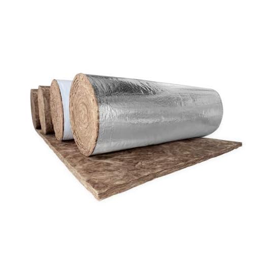 Manson 1.5" Fiberglass Duct Insulation Wrap FSK Foil Faced (4' Wide x 100' Length) - Formaldehyde Free
