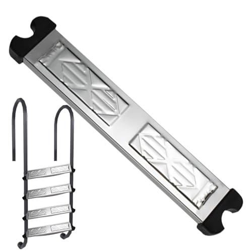 Nuyhadds Escalera De Reemplazo De Acero Inoxidable De La Piscina: Escalera De Piscina De Reemplazo, Suelo