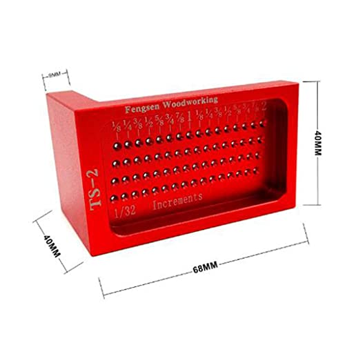 Amuzocity Régua Riscadora de Liga de Alumínio para Carpintaria Tipo T Régua Riscadora de Medição