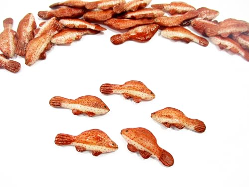 Miniature 5 Coral Trout Fresh Fish Dollhouse 1:12 Fresh Fish Seafood 17055