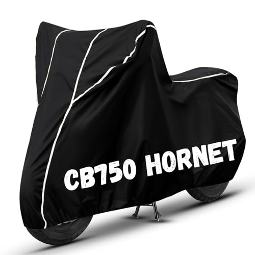Image of Bike Cover for CB750 Hornet 100% Waterproof, Dustproof & Scratch Resistant| Fully Bottom Elastic UV Resistant Heavy Duty Body Cover | All Weather Outdoor Use