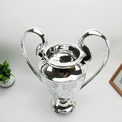 Troféu dos Campeões de Futebol Prata Troféus da Liga do Clube de Resina Fãs Expositores de Mesa Deco