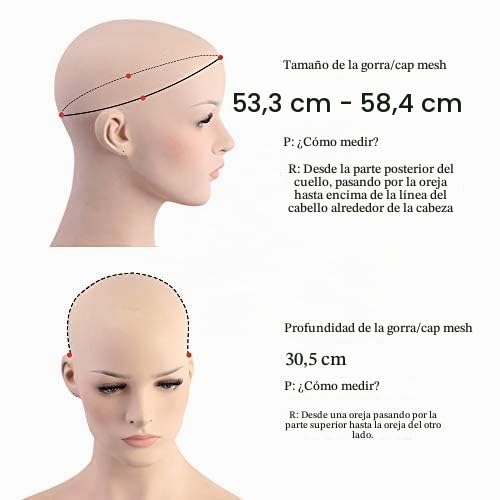 EMMOR Pelucas cortas de cabello humano plateado gris para mujeres, mezcla con fibra de memoria saludable. Peluca rizada pixie con flequillo, cabello natural para uso diario