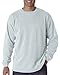 Chouinard Adult Ring Spun Bottom Hem Garment T-Shirt, Chambray, Medium