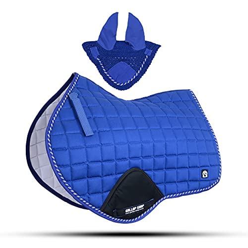 GLP Close Contact Jumping Saddle Cloth Numnah Saddle Pads Free ...