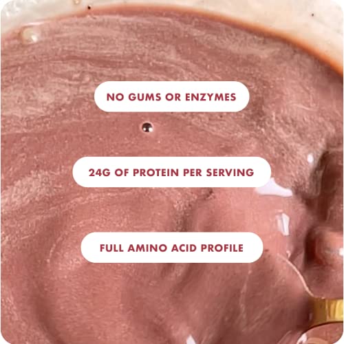 Image of COSMIX - No Nonsense Plant Protein | Organic Pea & Brown Rice Isolate | 24g Protein /Serving | Easy To Digest | All Essential Amino Acids | No Preservatives | Vegan | Cocoa Beet - 500g