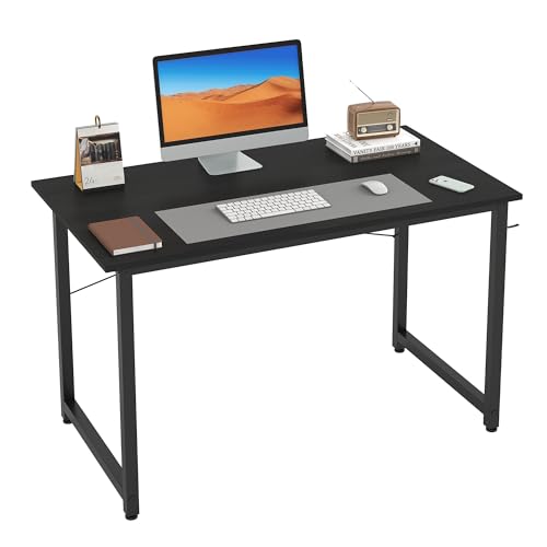Flrrtenv 31 Inch Computer Desk, Gaming Desk with Sturdy Metal Frame and X-Shaped Design, Small...