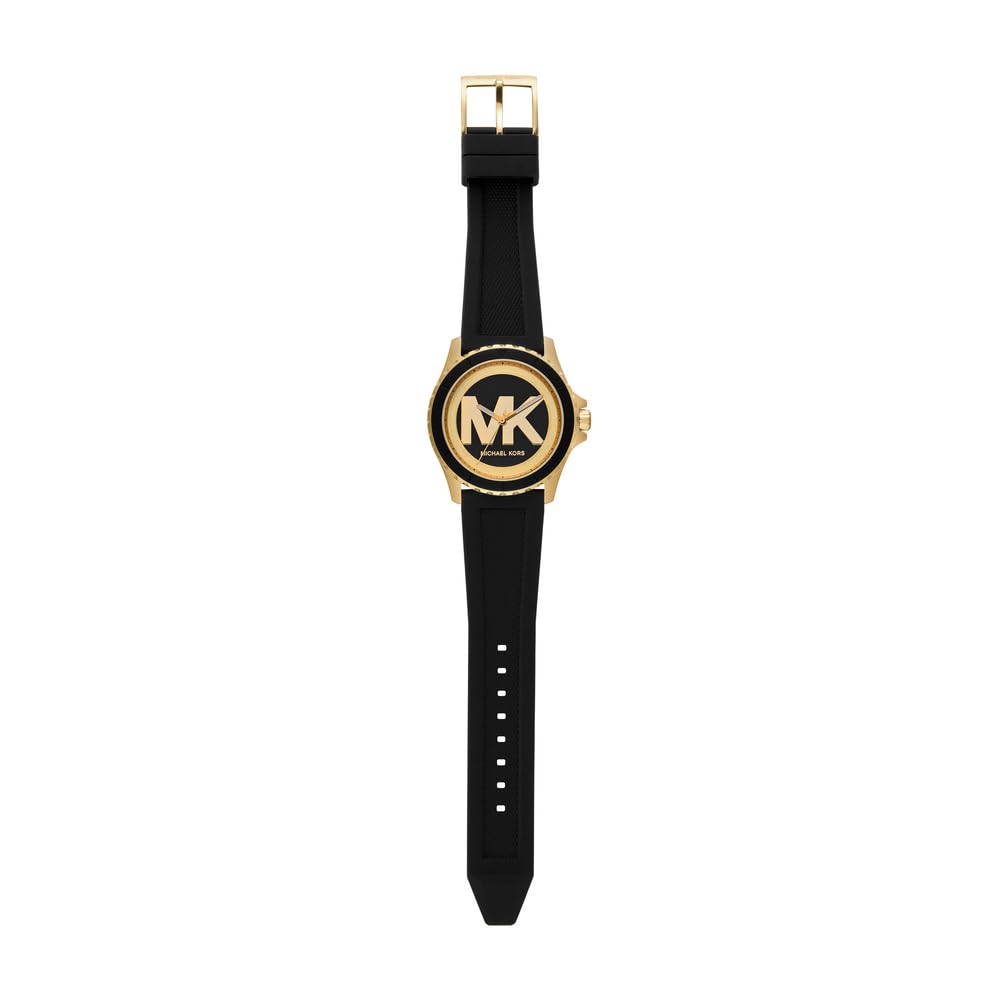 Michael Kors Everest Watch for Women, Quartz Chronograph Movement with Stainless Steel or Silicon Strap
