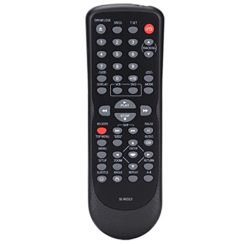 DVD Remote Control, Multi-functional Replacement Television Remote Controller Large Buttons RC for Toshiba SDV296 SDV296KU SDV296 SDV296KU DVD Player
