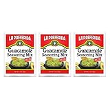 La Preferida Guacamole Seasoning Mix (The Secret to Perfect Homemade Guac) Just Add 2 Avocados, No Prep Required. Crowd-Pleasing Dip in Minutes, 1oz pkt (Pack of 3)