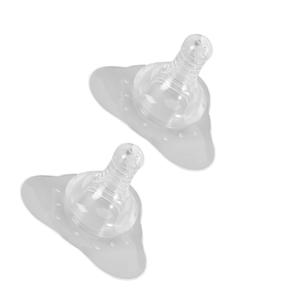 Milisten 2Pcs Breastfeeding Silicone Protection Covers Ergonomic Design for Nursing Moms Food Grade Safe Material Comfortable and for Sore Nipples