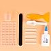 Woohome 12 PCS Miniature Brick Silicone Mold Scale Brick Making Tool Kit Miniature Wall Bricks Tiny Red Bricks Crafts Kit for Mini Garden Sand Table Landscape Building Accessories