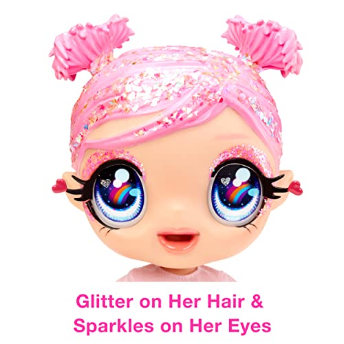 Mga Entertainment Glitter Babyz Dreamia Stardust Baby Doll With 3 Magical Color Changes, Glitter Pink Hair Rainbow Outfit, Diaper, Bottle, Pacifier Gift For Kids, Toy For Girls Boys Ages 3 4 5+ #TOP3