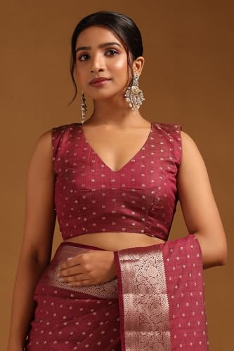 Image of Soch Womens Art Silk Zari Woven Saree