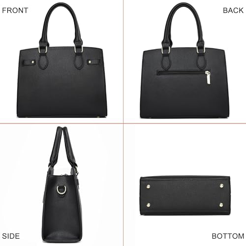 Image of DMICXEL Tote Bag Crossbody Purses for Women Shoulder Handbag PU Leather Top Handle Satchel Bags