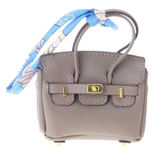 Multipurpose Keyring Earphone Organiser Compact Leatherette Storage Bag for Earbuds Jewelry Earrings Small Item Keychain for Ear