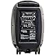 PORT12VHF-MKII - IBIZA - Tragbarer Lautsprecher (12/700W MAX) mit 2 Mikrofonen (VHF), Fernbedienung und Zubehörtasche - Bluetooth, USB, SD - 5-7 Std. Wiedergabezeit.