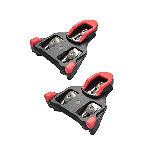 MOHEGIA Bike Cleats,Compatible with Look Delta and Shimano Pedals (6 Degree Float) Cleats Set for Indoor Cycling/Outdoor Road Bicycle MOHEGIA Bike Cleats,Compatible with Look Delta and Shimano Pedals (6 Degree Float) Cleats Set for Indoor Cycling/Outdoor Road Bicycle