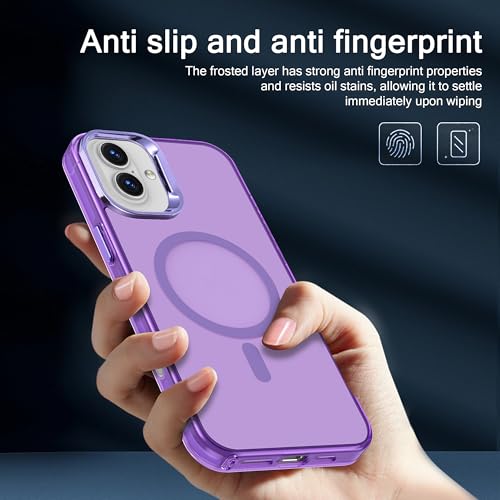 Coque iPhone Magsafe violette fine pour votre liberté de mouvement - 5