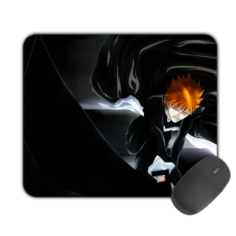 Image of Printed Designer Mouse Pad Ichigo Bankai (200MM X 240 X 3MM) Enhance Gaming and Work Performance Comfortable and Precise Non-Slip Water Proof Bleach Mouse Pad.