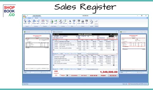 Image of SHOPBOOK PLUS Accounting Software with POS Billing & Inventory Management for Small Business | Lifetime Validity-Easy GST-Free Invoicing & Stock Control with Offline Software (WhatsApp Delivery-Non Tax)