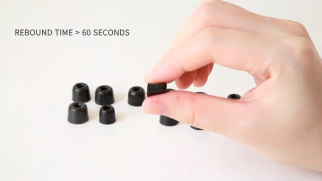 Embouts Mousse Mémoire De Forme Tennmak - Lot De 12 | Taille M (4,5mm) Pour écouteurs Intra-auriculaires | Compatible KZ, TRN, Moondrop, Sony Et Plus