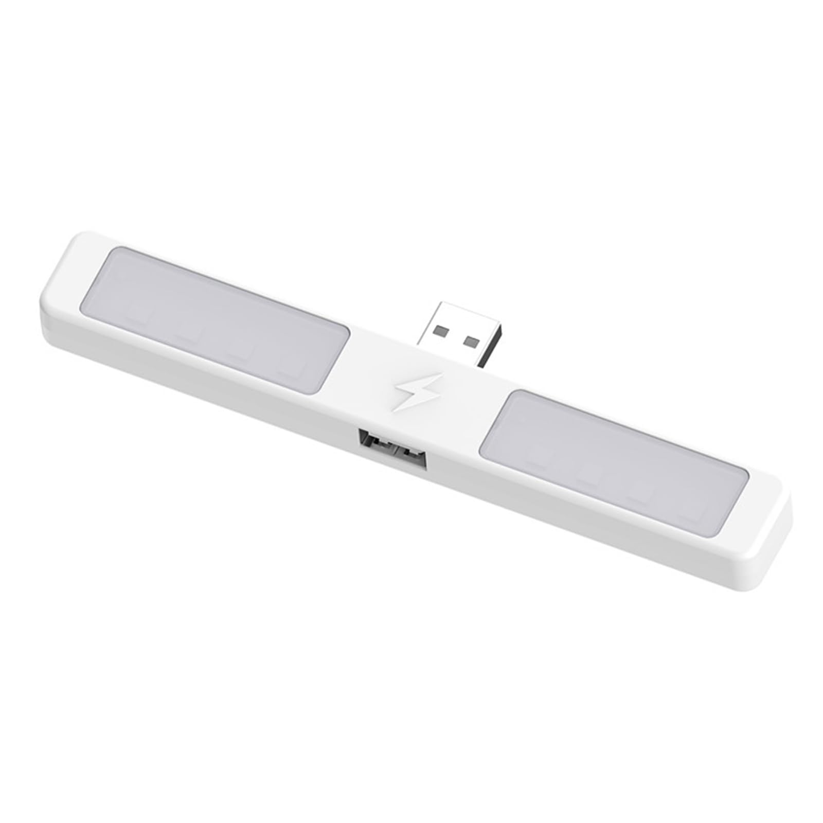 YWLUUOO 2 in 1 USB LED Night Light Portable Bedsides Reading Lamp for Desktop Dorm Camping with 5V Bright Light USB Night