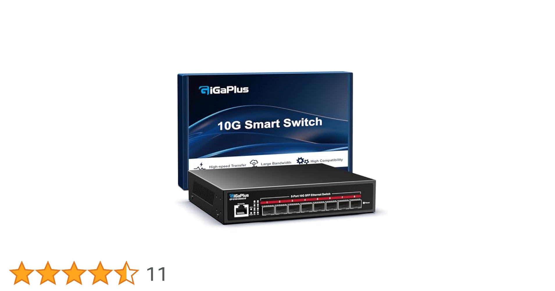 未使用 8ポート 10Gbps SFP+ L3マネージドスイッチ Amazon.co.jp: XikeStor 10gbps スイッチングハブ 8ポート 10G
