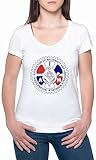 Association of Machinists and Aerospace Workers Frauen T-Shirt Weiß Rundhals Women White Round Neck