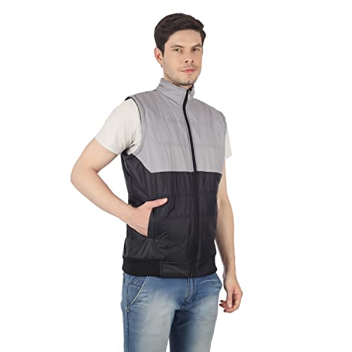 Image of TrapNation Solid Men's Sleeveless Jacket JERKIN