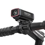 AKEEYO AKY-710LITE バイクドライブレコーダー 200万画素 2K/30fps バイク/自転車両用 最大7.5時間連続使用可能 2.4GWIFI スマホ連携 充電式 122度広角 IP66 常時録画 ループ録画 緊急録画 配線不要 LED信号対策 (カードなし)