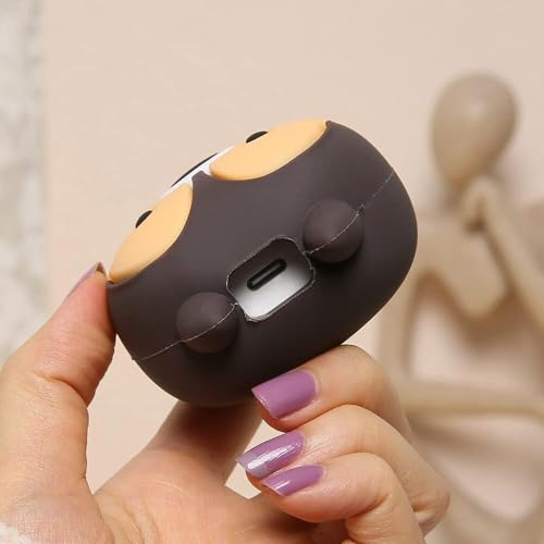 Image of Protective Charger Case for iPhone 18W 20W iPhone 16 15 14 13 12 11 Pro Max Charging Cable Charger Protective Cover Data Cable Protective Sleeve-Dark Brown Squirrel