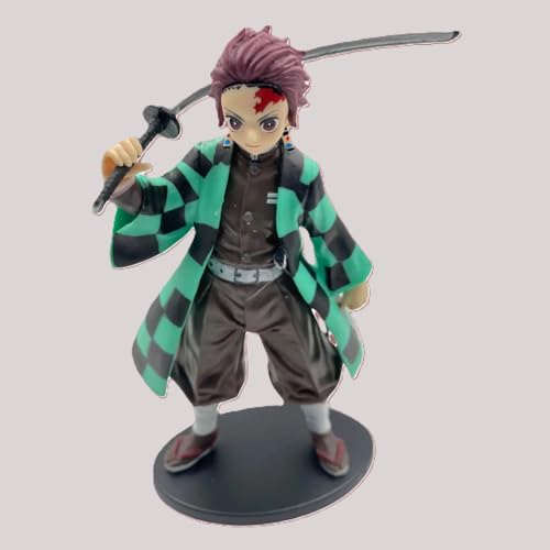 Image of Awestuffs Action Figure Limited Edition for Car Dashboard, Decoration, Cake, Office Desk & Study Table Tanji D Slayer